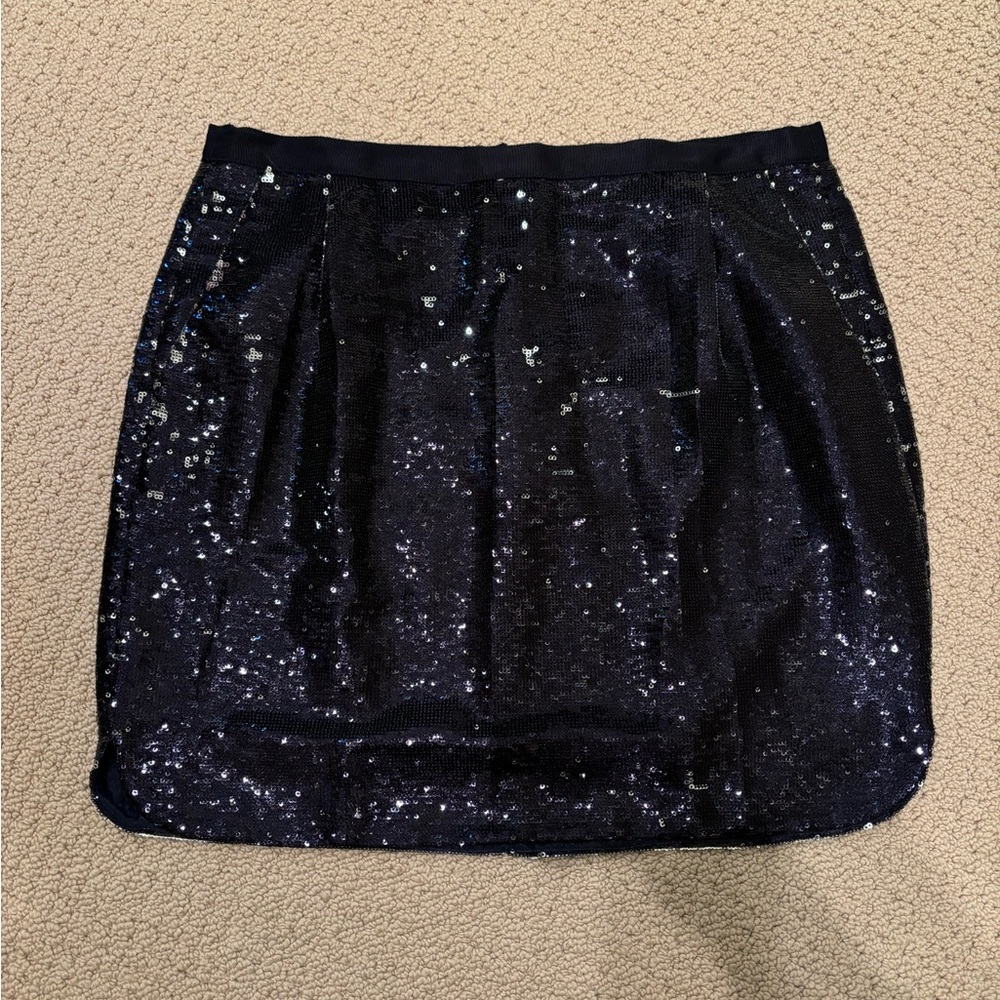 J. Crew Sequin Mini Skirt